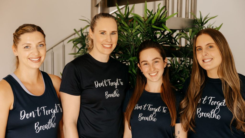 A group photo of the team of staff at Animated Physio